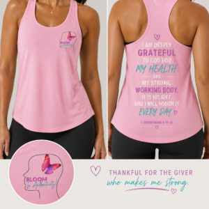 Pink Vest - 1 Cor 6:19 - 20