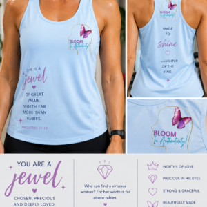 Blue Vest - Proverbs 31:10